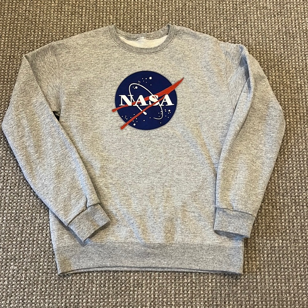 Nasa sweatshirt.